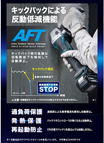 マキタ 充電式ディスクグラインダ（100mm）