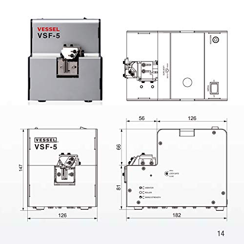 VESSEL スクリューフィーダー（ネジ供給機） VSF‐5