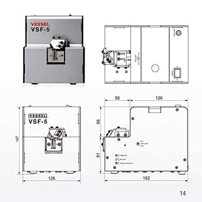 VESSEL スクリューフィーダー（ネジ供給機） VSF‐5