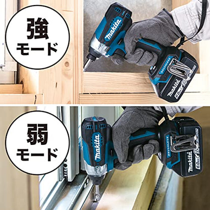 マキタ 充電式インパクトドライバ 18V 最大締付トルク140N・m 青  6.0Ah（本体・バッテリ・充電器・ケース付）