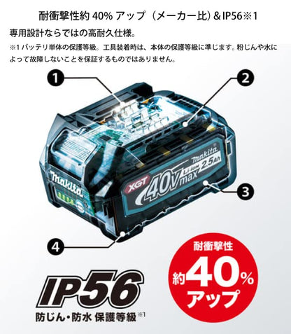 マキタ バッテリ＆充電器セット パワーソースキットXGT3 （A−71978） 40Vmax 5.0Ah 高出力バッテリ