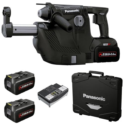 Panasonic 28.8V 充電ハンマードリル 集塵ありセット
