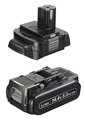 Panasonic 充電器 電池アダプタ 14.4V5.0Ah電池セット