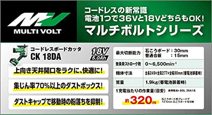 HiKOKI 18Vコードレスボードカッター 本体のみ