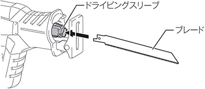 マキタ 充電式レシプロソー （本体のみ）