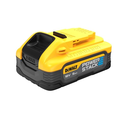 DEWALT 18V 5.0Ah Powerstackバッテリー