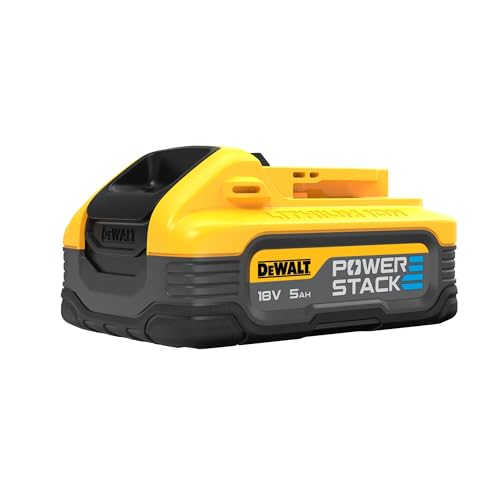 DEWALT 18V 5.0Ah Powerstackバッテリー
