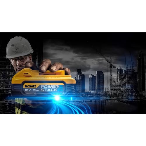 DEWALT 18V 5.0Ah Powerstackバッテリー