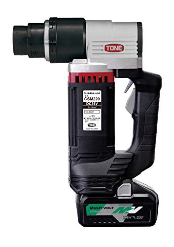 TONE コードレス シャーレンチ トルシア形超高力ボルトM16・M20、トルシア形高力ボルトM16・M20・M22 無負荷回転数17