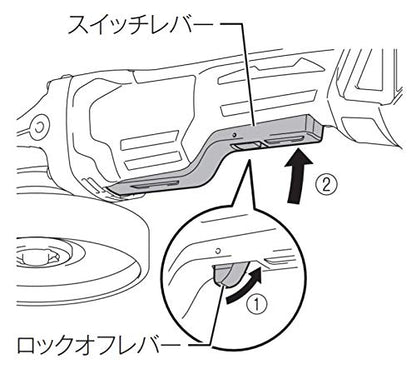 マキタ 100ミリ充電式ディスクグラインダ （本体のみ）