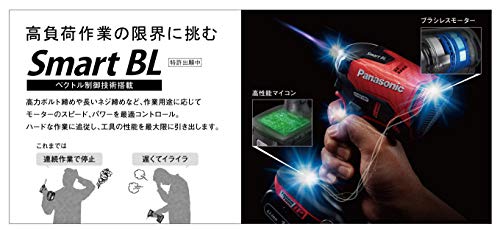 Panasonic デュアル インパクトドライバー 18V 5.0Ahセット 黒