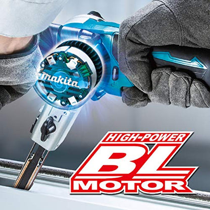 マキタ 充電式ベルトサンダ 18V ベルト幅9mm 本体のみ （バッテリ・充電器・ケース別売）