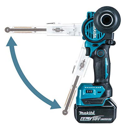 マキタ 充電式ベルトサンダ 18V ベルト幅9mm 本体のみ （バッテリ・充電器・ケース別売）