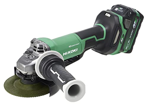 HiKOKI コードレスディスクグラインダ 36V 125mm パドル式スイッチ 新マルチボルトセット品