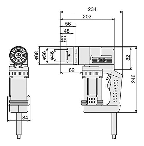 TONE シヤーレンチ M16・M20用 100V
