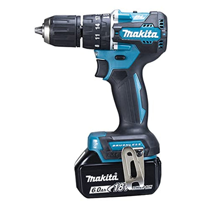 マキタ 充電式震動ドライバドリル 18V 最大トルク40N・m 6.0Ah （本体・バッテリ×2・充電器・ケース付）