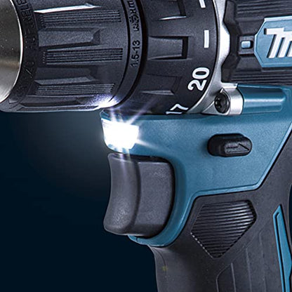 マキタ 充電式震動ドライバドリル 18V 最大トルク40N・m 6.0Ah （本体・バッテリ×2・充電器・ケース付）