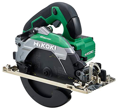 HiKOKI 深切り電子丸のこ 165mm 黒鯱チップソー標準付属 ACブラシレスモーター搭載 グリーン