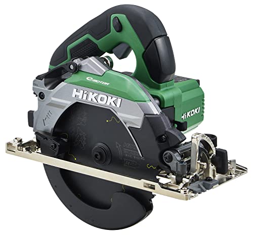 HiKOKI 深切り電子丸のこ 165mm 黒鯱チップソー標準付属 ACブラシレスモーター搭載 グリーン