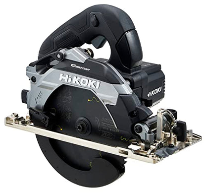 HiKOKI 深切り電子丸のこ 165mm 黒鯱チップソー標準付属 ACブラシレスモーター搭載 ブラック