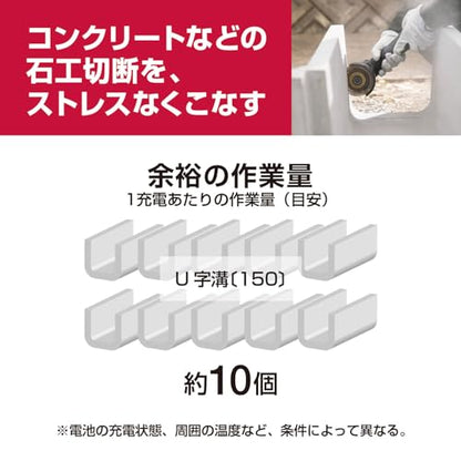 京セラ 充電式ディスクグラインダ