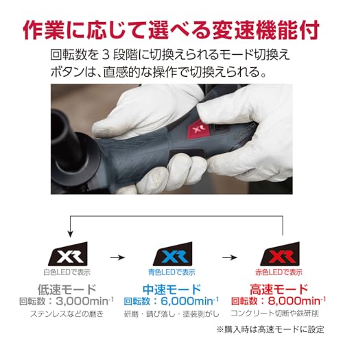 京セラ 充電式ディスクグラインダ
