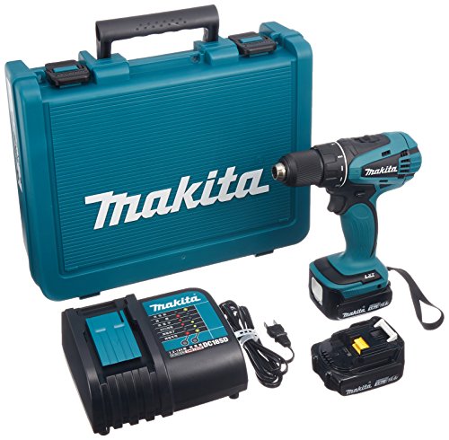 マキタ 充電式ドライバドリル 14.4V 最大トルク38N・m 1.5Ah （本体・バッテリBL1415N×2・充電器・ケース付）