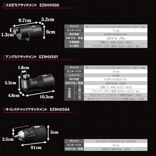 EXENA インパクト用 スミ打ちアタッチメント
