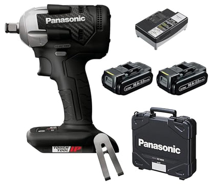 Panasonic デュアル 充電インパクトレンチ 14.4V5.0Ahセット 黒