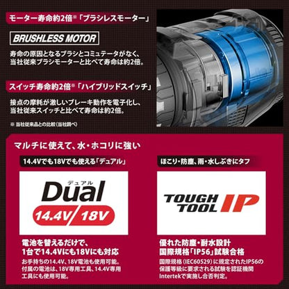 Panasonic デュアル 充電インパクトレンチ 18V5.0Ahセット 黒