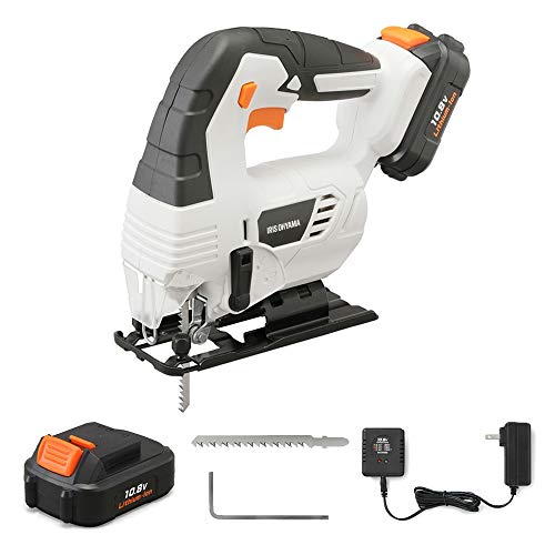 IRIS 517099 充電式 ジグソー10.8V JJS101 ホワイト