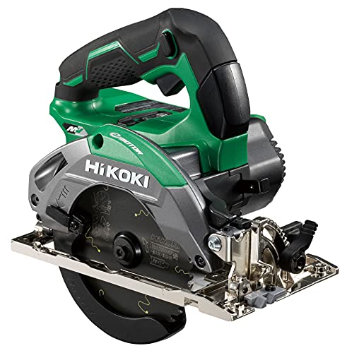 HiKOKI コードレス丸のこ 36V 125mm（黒鯱チップソー付） 本体のみ グリーン