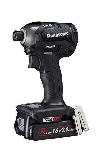 Panasonic デュアル インパクトドライバー 18V 3.0Ahセット 黒