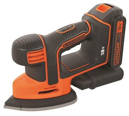 B／D 18Vコードレスマウスサンダー（充電器・1バッテリー付）