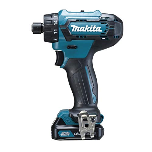 マキタ 充電式ドライバドリル 10.8V 最大トルク28N・m 1.5Ah （本体・バッテリBL1015×2・充電器・ケース付）