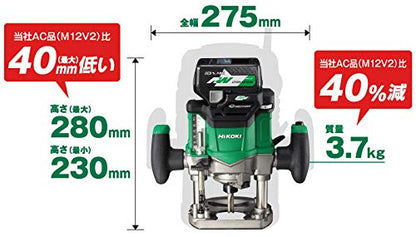 HiKOKI 36Vコードレスルーター 本体のみ