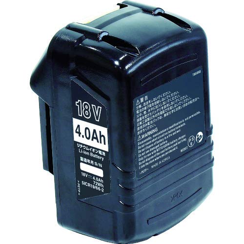 日東 【都度見積品】CLA−2200A用電池パック 18V 4.0Ah 50671（TB09867）