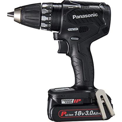 Panasonic デュアル 18V3.0Ah 充電式ドリルドライバー 黒