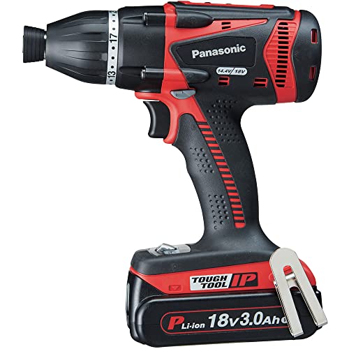 Panasonic デュアル マルチインパクトドライバー 18V3.0Ahセット品 赤