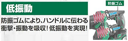 HiKOKI コードレスロータリハンマドリル 10.8V D型 SDSプラスシャンク 本体のみ
