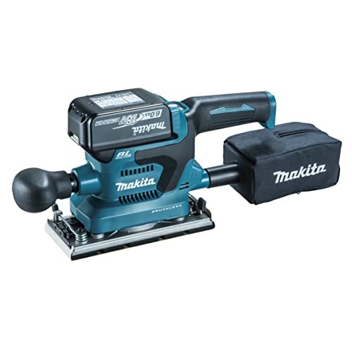 マキタ 充電式仕上サンダ 18V BLモーター パッド93×185mm 6.0Ah （本体・バッテリ・充電器付）