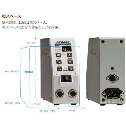 E‐FORCE 標準セット（ロータリーエンジン20） Φ3.0 100V用（9936）