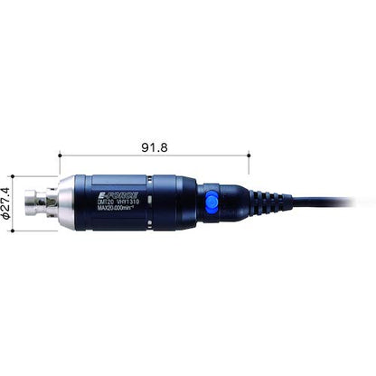 E‐FORCE マイクログラインダー 20kモータ 全長91.8mm