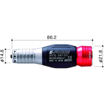 E‐FORCE マイクログラインダー用オプションパーツ ロータリー 全長86.2mm