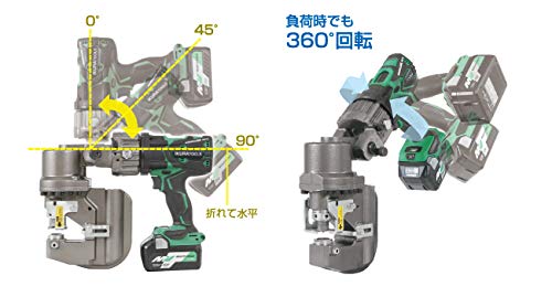 育良 充電油圧式コードレスバリアフリーパンチャー（50156） 穴あけ最大能力ステンレスt6×Φ20mm