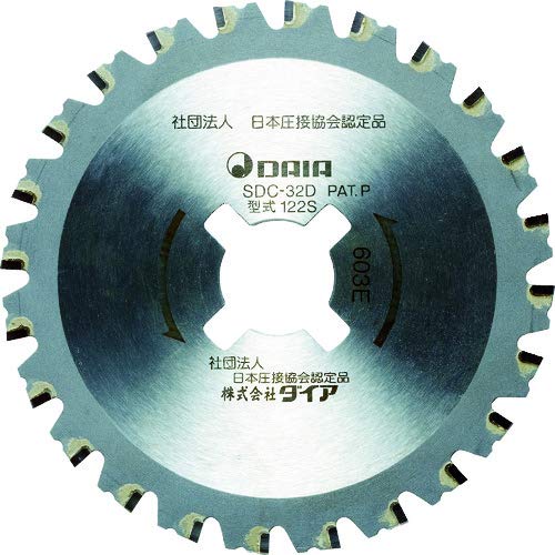 DAIA SDC−25A、B、C、D、SDF−25A、25R用 チップソー
