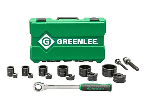 GREENLEE 手動ラチェット式パンチャーセット
