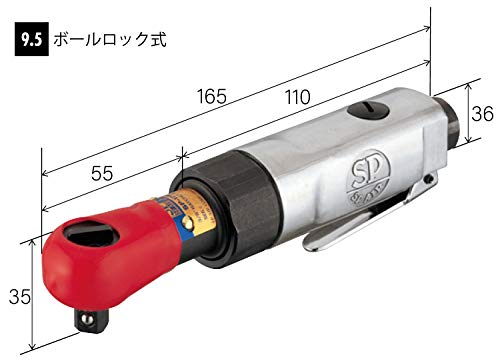SP ミニラチットレンチ9.5mm角