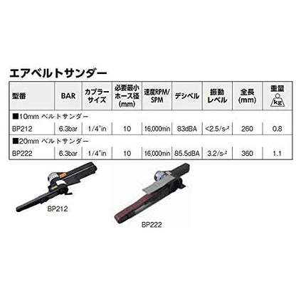 BAHCO 20mmベルトサンダー