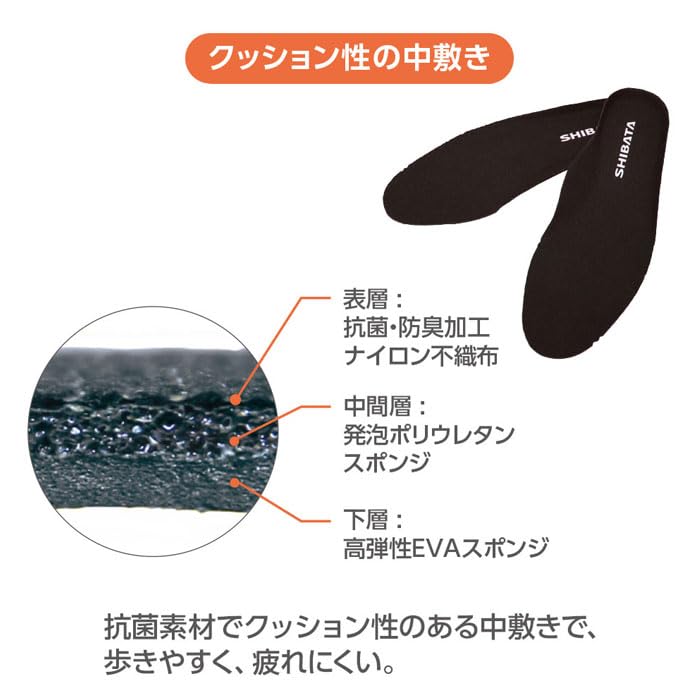 ＳＨＩＢＡＴＡ　安全耐油長靴（黒）　ＡＯ０１２